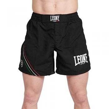 Leone 1947 Black MMA Flag Shorts – Men's XL