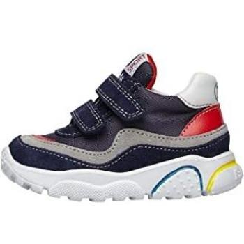 Blu Falcotto Amantea VL su Sneakers in Suede & Tessuto Tecnico 20
