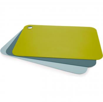 Juego de 3 tablas de cortar flexibles multicolores Joseph Joseph