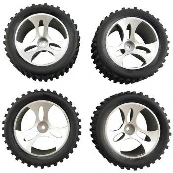 Ruedas Negras Flye para Coche RC A959