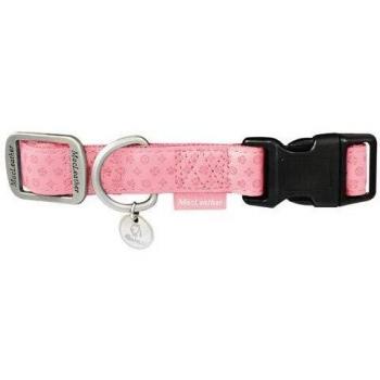 Nayeco Collar De Nylon Para Perros Macleather Rosa 35-50Cm X 20Mm