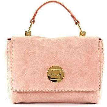 Antique Pink Liya Suede Bag from Coccinelle