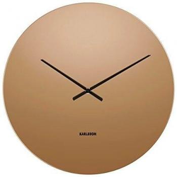 Karlsson Copper-Colored Wall Clock
