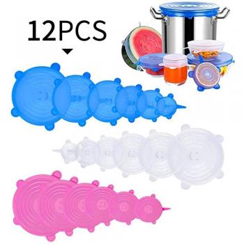 Protector de Alimentos de Silicona 12 Unidades