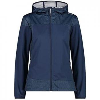 CMP Softshelljacke für Damen, Farbe: Blau, Größe: 36