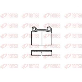 REMSA 0006.00 Premium Brake Pads