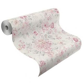 Papier Peint Coloré Rasch Floral 53 cm de Large