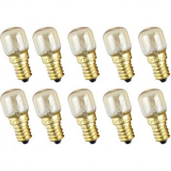 10PCS E14 High-Temperature Microwave Bulb