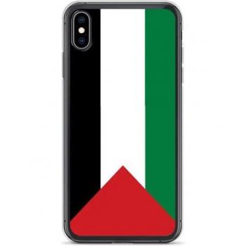 XS Max iPhone Protective Case – Palestine Flag, Soft TPU, Colorful