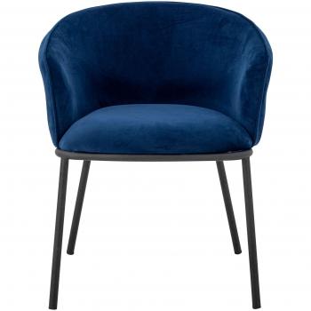 Återvunnen Polyester Matstol Cortone Blå