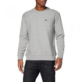 Sweat-Shirt Lee New Pocket SWS, Gris, Large