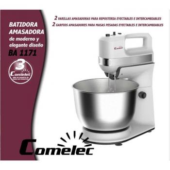 BATIDORA AMASADORA COMELEC MODERNO Y ELEGANTE BA1171