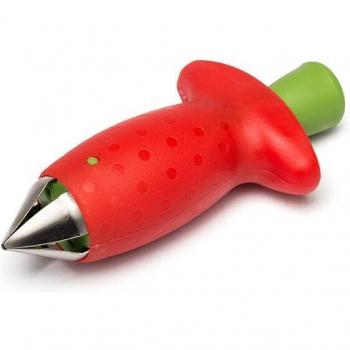 2er Set Erdbeeren Cutter und Huller für die Küche