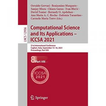 Computational Science and Its Applications ICCSA 2021
