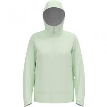 Odlo Regenschutz‑Essentials Hardshell für Damen – Größe S, Grüntönung