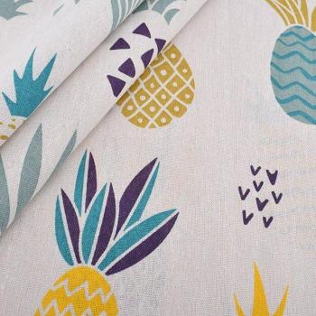 Material de Tela de Lino para Sofás y Decoración