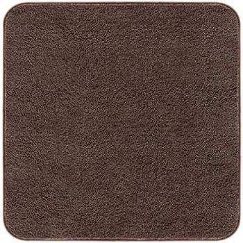 VANZAVANZU Non Slip Bath Mat Square Thickened Bath Rug for Bathroom Absorbent Ultra Soft Bathroom Mat Rug Fluffy Microfiber Bedside Rug Carpet Floor Mat