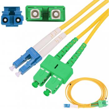 Patchcord Extralink SC/APC-LC/UPC 2M G.657A Duplex