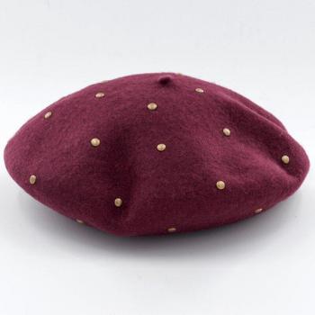 French Artist Beanie Hat for Sweet Girls