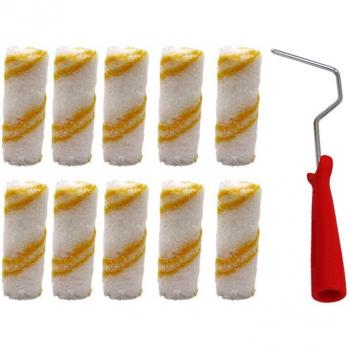 Pintor Pro: Cuadro de Pared con 11 Herramientas de Rodillo y Cepillo