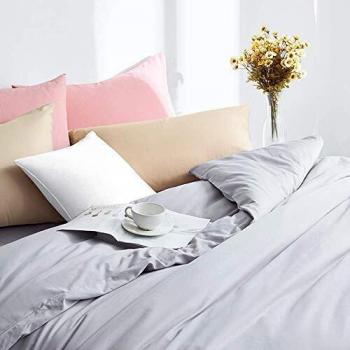 FLXXIE King Size Soft Microfiber Pillowcases, 2 Pack, White