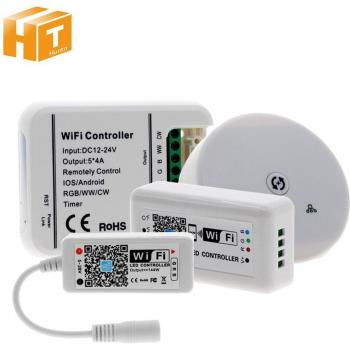 Gestor WiFi para luces RGB/RGBW 16 millones de colores, 12/24 V