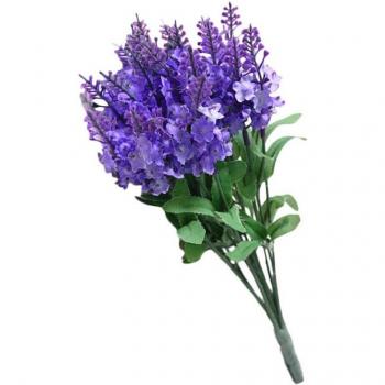 Décor Lavande Artificielle – 10 Têtes de Merveille