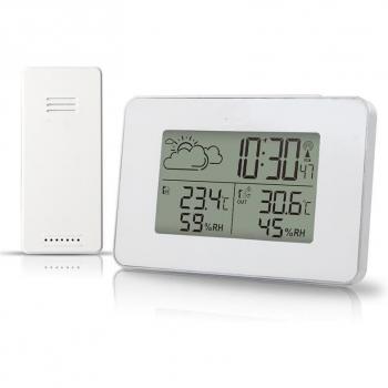 Reloj de Mesa con Estación Meteorológica