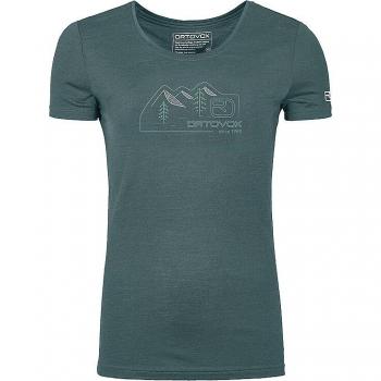 T-shirt femme Ortovox 150 COOL Vintage pétrole M