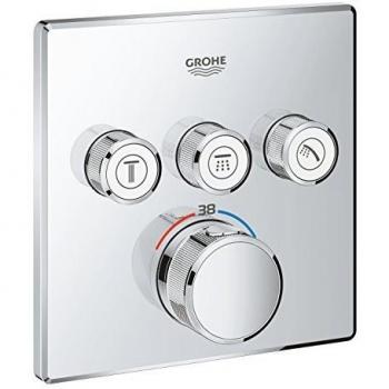 Grohe Grohtherm SmartControl Concealed Thermostatic Mixer with 3 Outlets