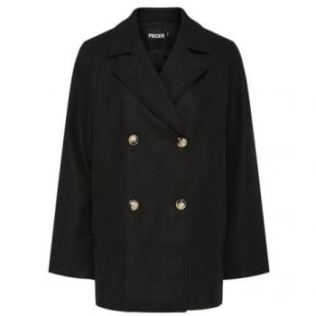 Kurzmantel PIECES PCMARBEL COAT NOOS Damen Schwarz Gr. XS