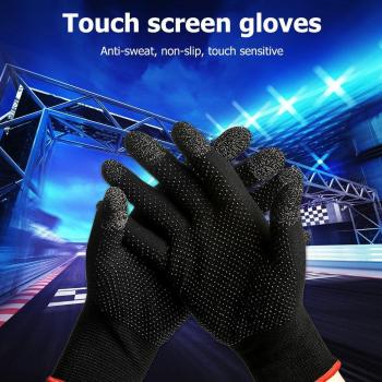 Gants complets en tricot pour écran tactile