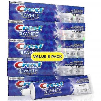 Paquete de Pasta Dental Crest 3D Blanqueador