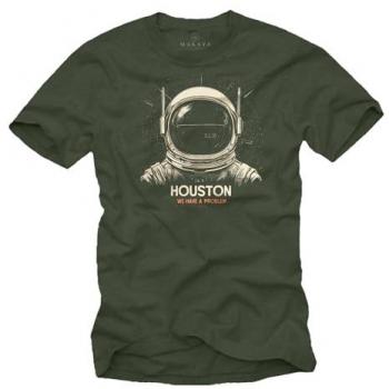 MAKAYA Space Explorer T-Shirt für Männer