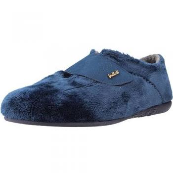 Zapatilla Casa Vulladi 3202-123 Hombre Suela Goma Marino