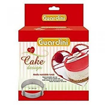 Cadre à pâtisserie rond en acier inoxydable Guardini