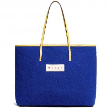 Marni Janus Zwei-Wege-Handtasche – Unisize – Blau – Damenmodell