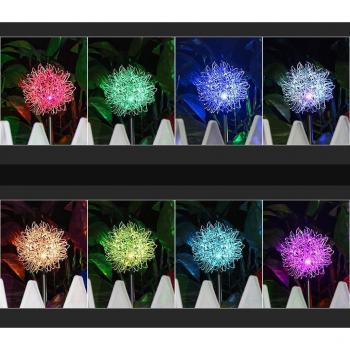Solar LED Garden Flower Lamp