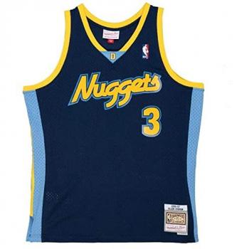 Camiseta Azul Iverson Nuggets para Hombre