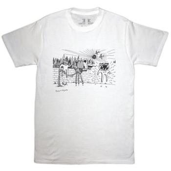 Radiohead Despot Crew Tee, White, Size L