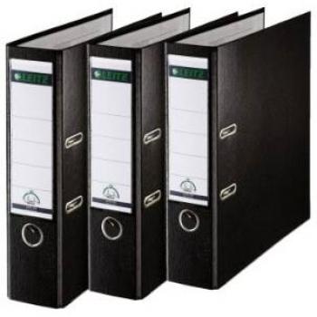 Leitz Hefboomordner A4 80 mm Zwart (3 stuks)