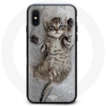 Bengal Sleeping Cat Phone Case for iPhone XS Max