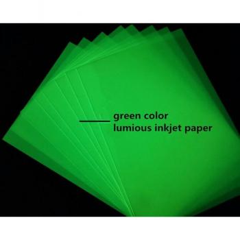 Lámina PET Transparente Verdosa Brillante Imprimible en Blanco para Smartphone Usando Tinta Jet
