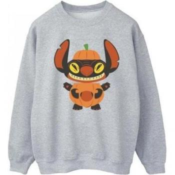 Disney Mens Lilo & Stitch Pumpkin Costume Cotton Sweatshirt