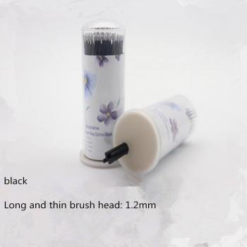 Pack 100 micro‑bâtons coton‑tige pour pinceau de beauté