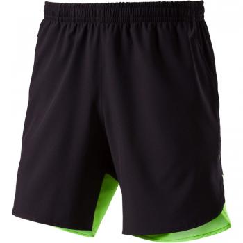 Herren Hose für Sport ENERGETICS Frasier, Schwarz/Grün Limette, Größe S