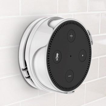 Echo Dot 2nd Gen Outlet Mount with Wire Organizer