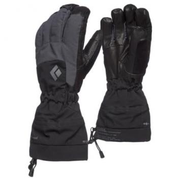 Manches d’alpinisme noir gris foncé L