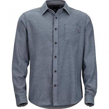Herren-Midweight Flannel LS „Hobson“ von Marmot – Dunkelindigo – Medium