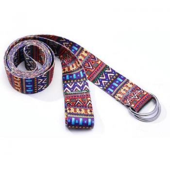 Esterilla de Yoga con Correa Ajustable y Estampado